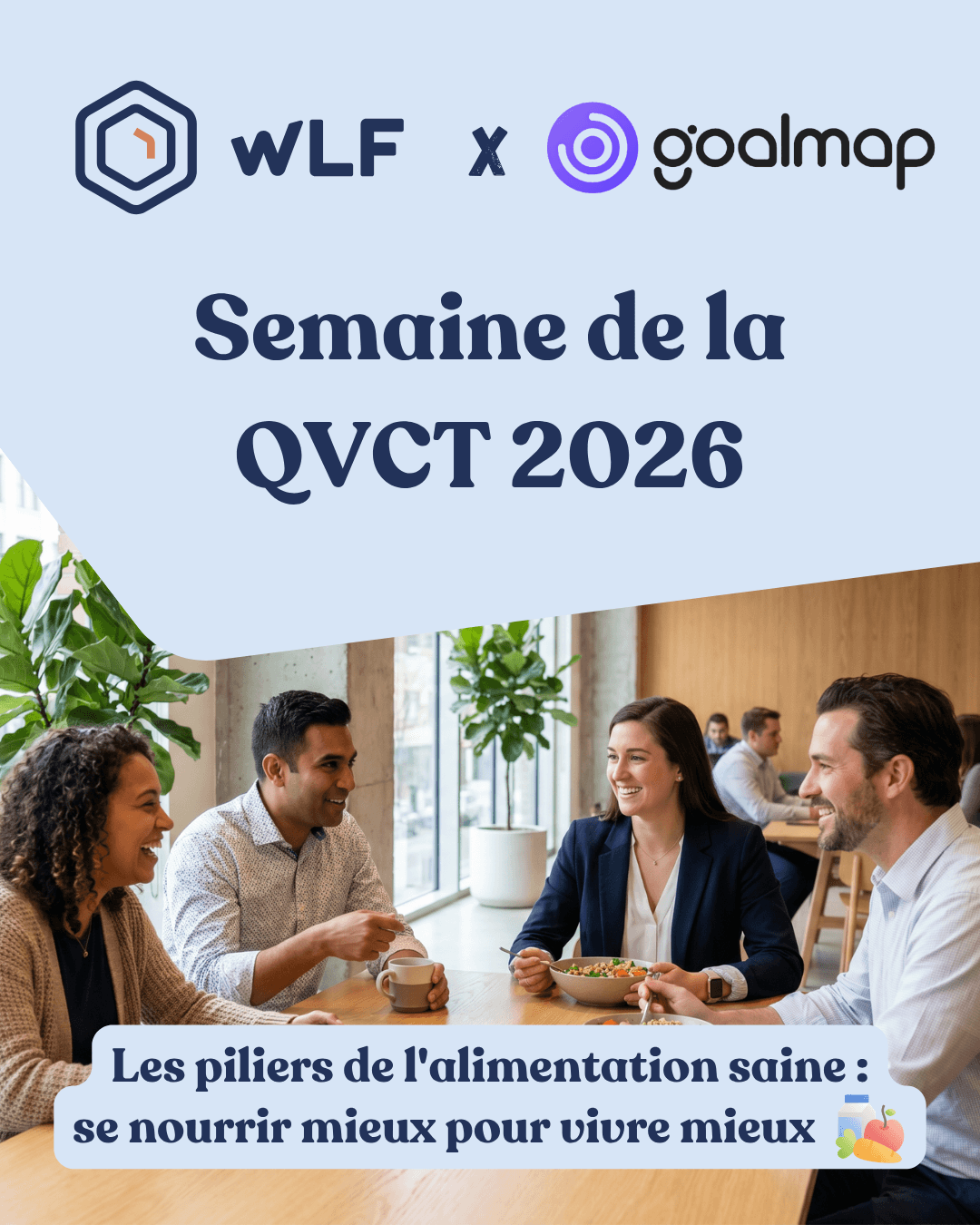Semaine de la QVCT 2026 - Les piliers de l'alimentation saine