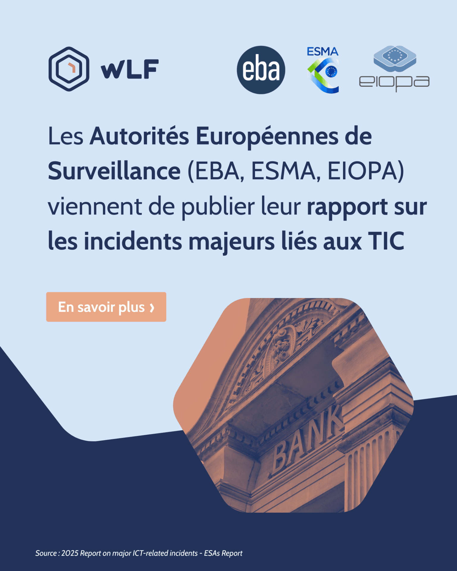 Rapport DORA 2025 sur les incidents TIC majeurs  WLF - Page 1