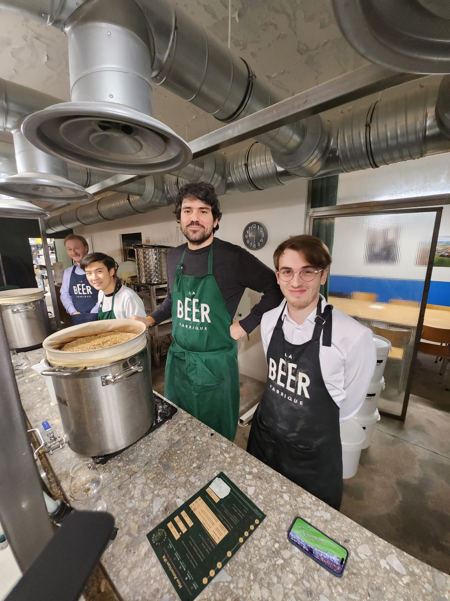 Atelier brassage de bière - team building WLF